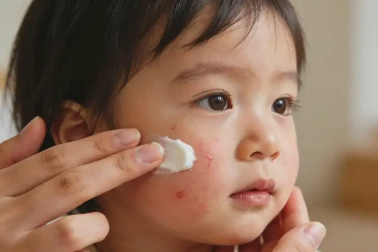 幼儿面部经常起湿疹可以治好吗(图4)