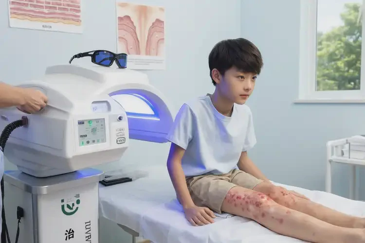 青少年小腿上出現(xiàn)濕疹不管它會(huì)自己痊愈嗎(圖1)