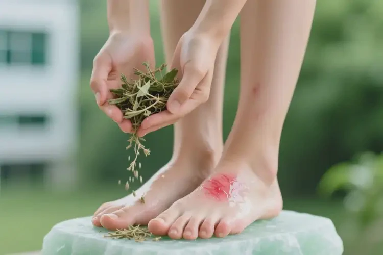 女性腳上起濕疹可以治好嗎(圖1)