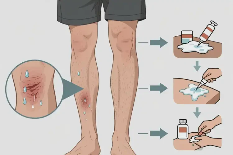 男人小腿上長濕疹可不可以根治(圖3)