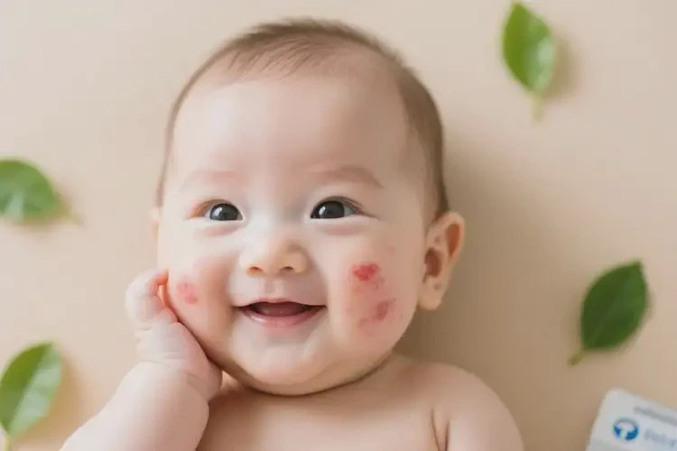 嬰兒臉上經(jīng)常長濕疹可以治好嗎(圖3)
