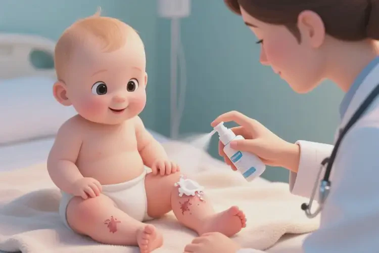 嬰兒小腿上偶爾起濕疹能治好嗎(圖3)