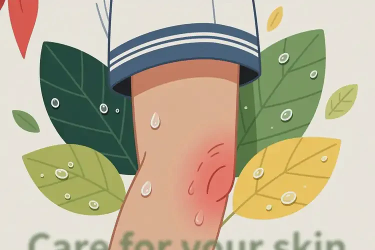 中學生手臂長濕疹可以治好嗎(圖1)