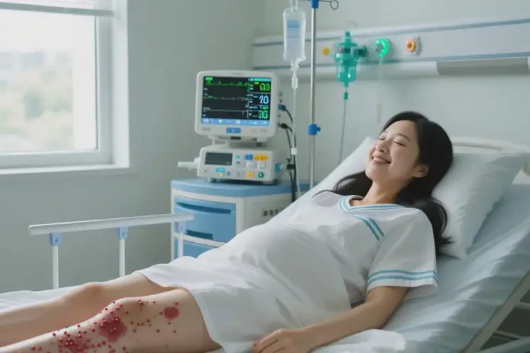 产妇大腿上容易起湿疹可以治好吗(图4)