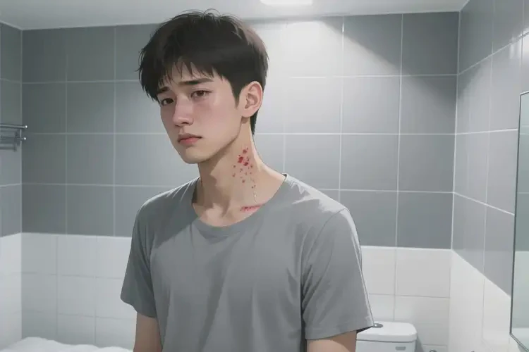 男生脖子容易起湿疹不管它会自己痊愈吗(图2)