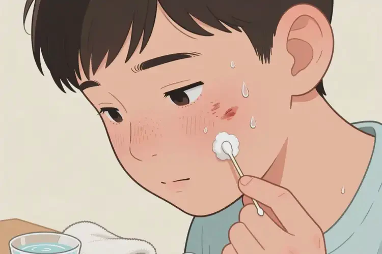 青少年臉上經(jīng)常長濕疹可以治好嗎(圖3)