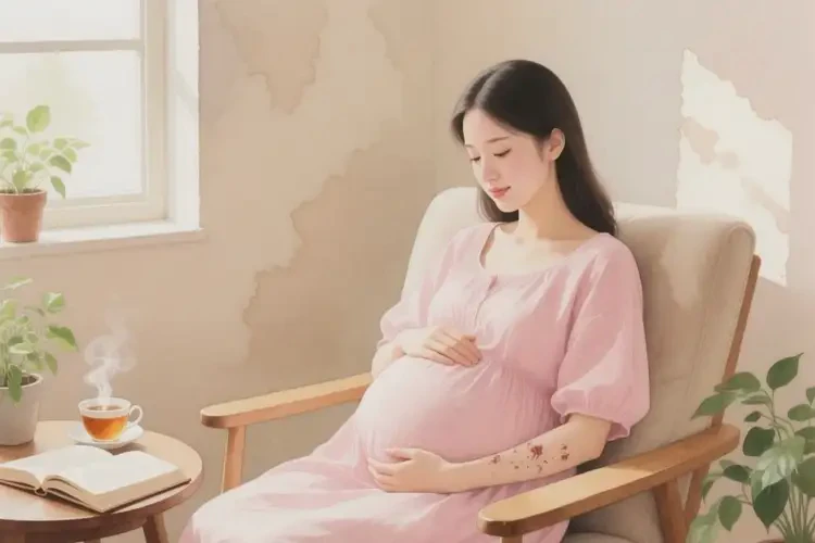 孕妇手臂上偶尔长湿疹可以治好吗(图4)