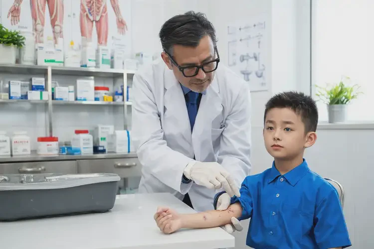 小兒屁股上偶爾長濕疹能徹底自愈嗎(圖2)