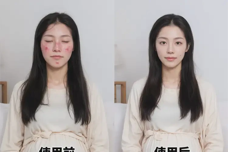 产妇面部容易长湿疹不管它会自己好吗(图2)