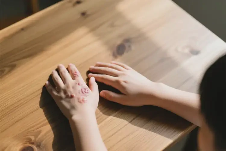 青年人手上起濕疹可以治好嗎(圖2)