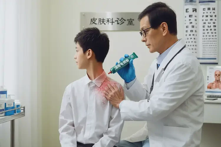 中學生脖子上偶爾長濕疹可以治好嗎(圖3)