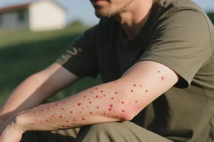 男人手臂容易長(zhǎng)濕疹可以治好嗎(圖2)