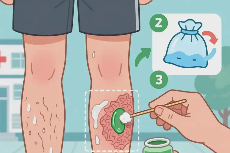 男生小腿上經(jīng)常起濕疹可以治好嗎(圖3)