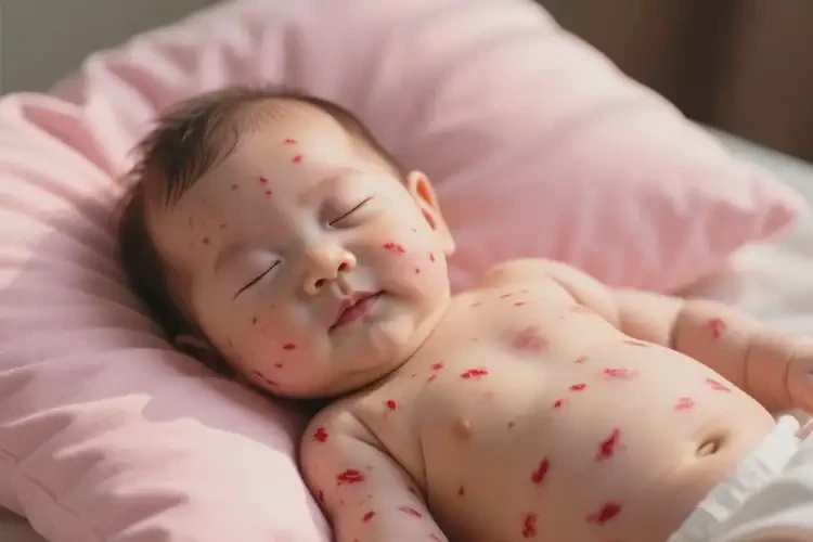 婴儿全身长湿疹可以治好吗(图1)