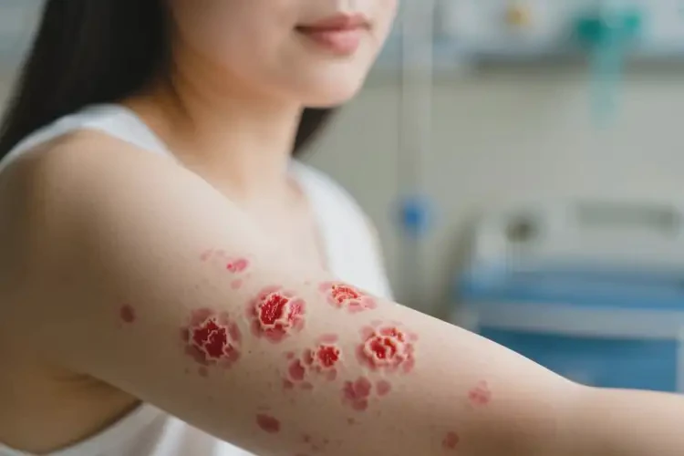 女人手臂上有濕疹可不可以根治(圖4)