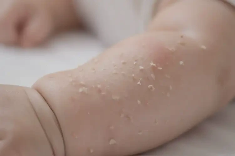 嬰幼兒手臂容易起濕疹不管它會(huì)自己痊愈嗎(圖4)