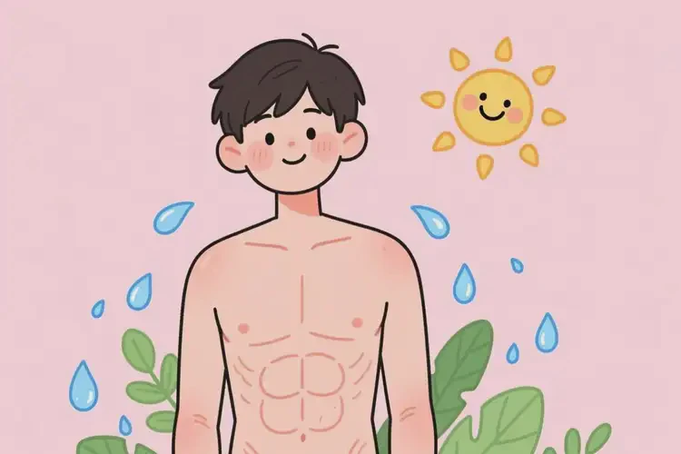 青年人肚子有濕疹可以治好嗎(圖3)