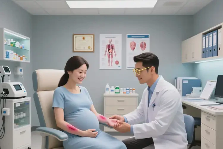 孕妇手上有湿疹可以治好吗(图1)