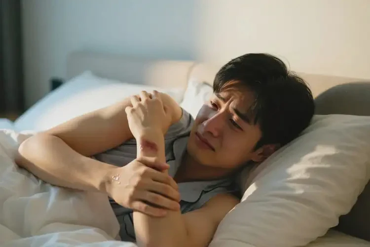 男性手臂上经常长湿疹可不可以彻底自愈(图2)