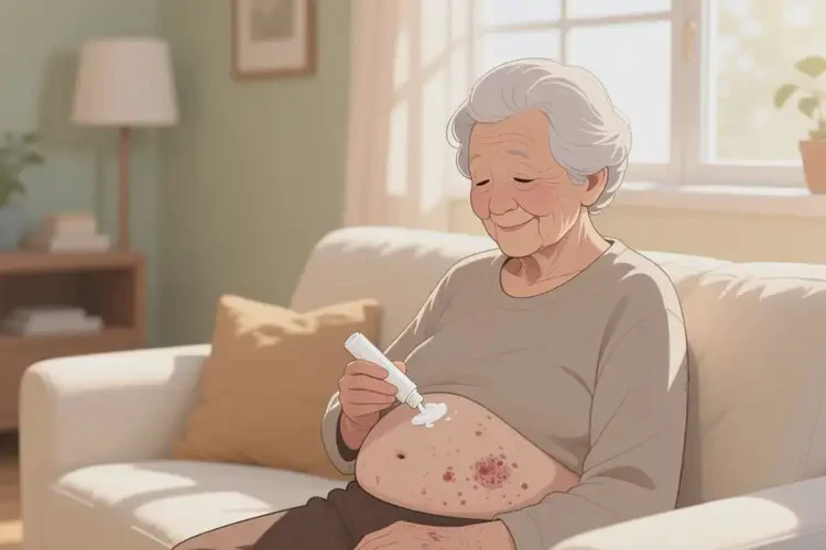 老年人肚子容易起濕疹可以治好嗎(圖3)