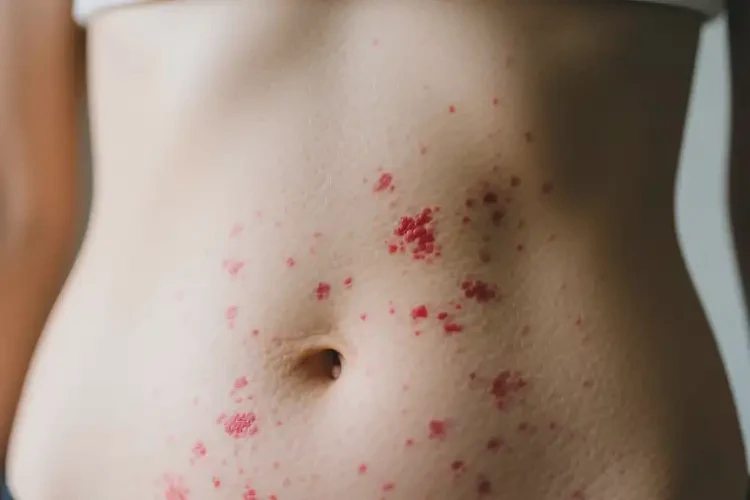 女性肚子上經(jīng)常起濕疹可以治好嗎(圖3)