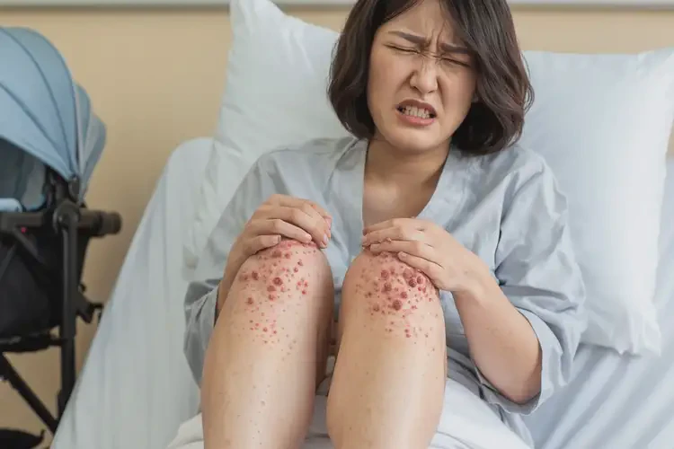 產(chǎn)婦大腿經(jīng)常長濕疹可以治好嗎(圖4)