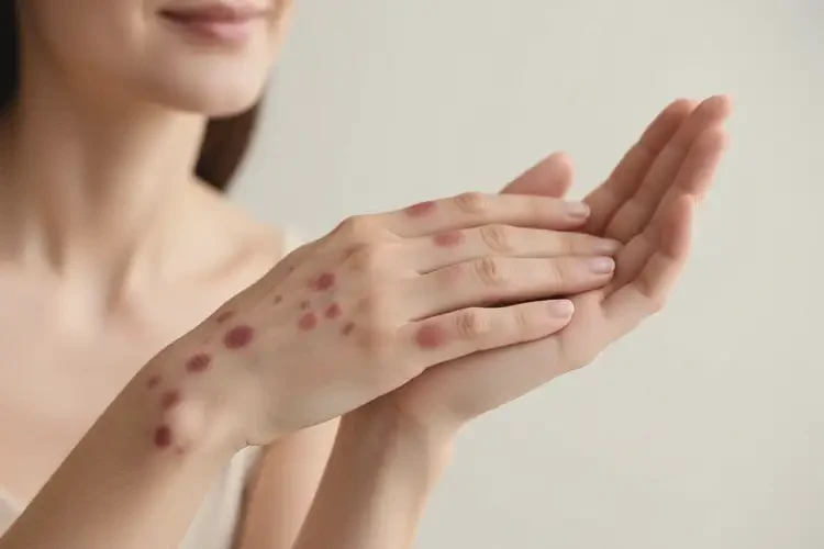 女性手上經(jīng)常長(zhǎng)濕疹可以治好嗎(圖1)