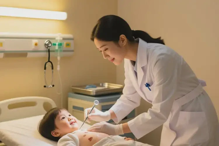 幼儿身上出现湿疹可以治好吗(图1)