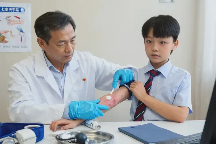 小學(xué)生手臂經(jīng)常長濕疹可以治好嗎(圖3)