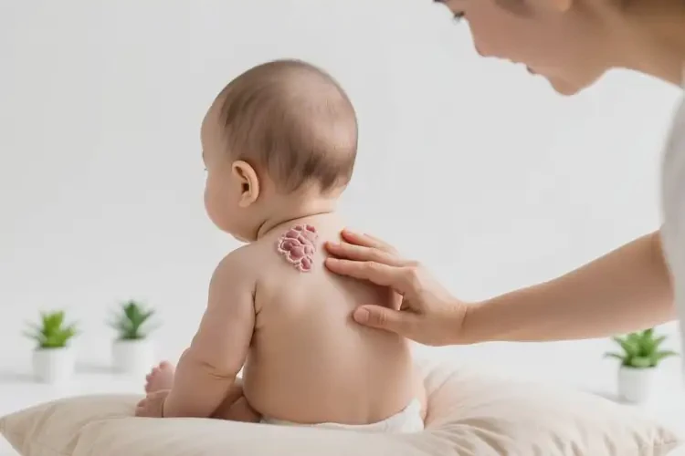 嬰兒脖子長(zhǎng)濕疹可以治好嗎(圖2)