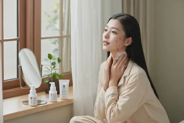 女性脖子上長濕疹可以治好嗎(圖2)