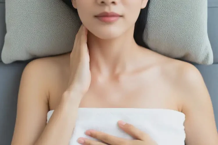 女性脖子上出濕疹可以治好嗎(圖2)