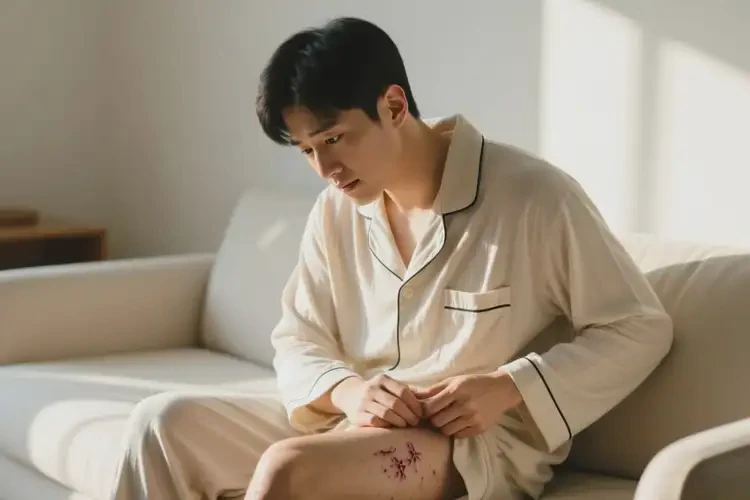 男人肛周偶尔长湿疹不管它会自己自愈吗(图2)