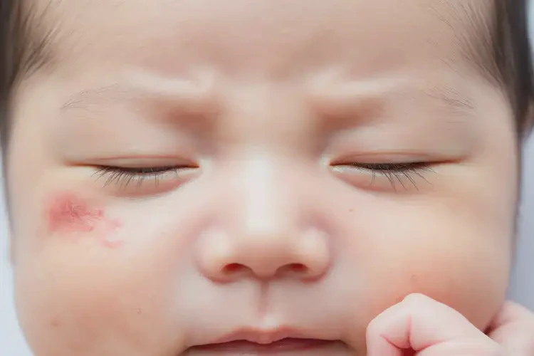 嬰兒臉上出濕疹能治好嗎(圖4)