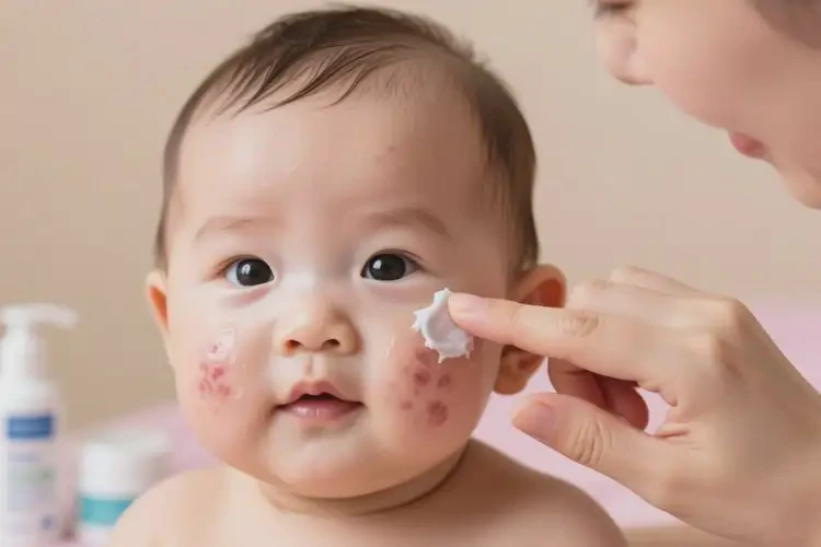 寶寶臉上偶爾起濕疹能治好嗎(圖4)
