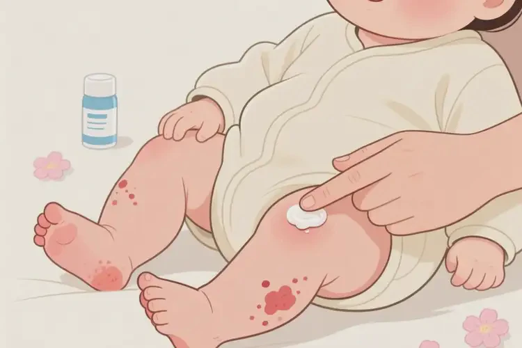 嬰兒小腿經(jīng)常長濕疹可以治好嗎(圖3)