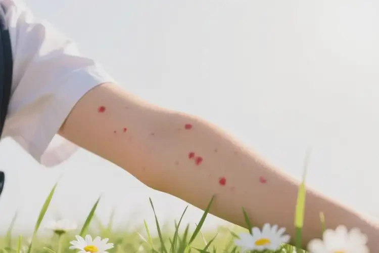 中學(xué)生手臂上偶爾起濕疹可以治好嗎(圖4)