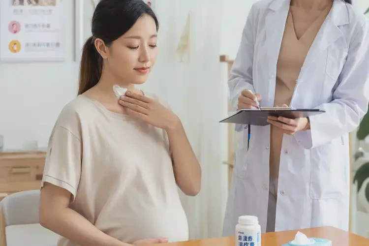 孕妇脖子上起湿疹可以治好吗(图3)