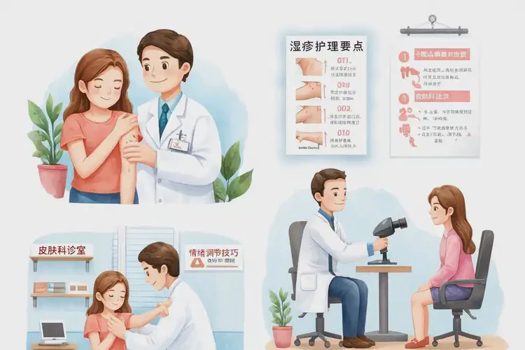 產(chǎn)婦大腿上偶爾長濕疹可以治好嗎(圖2)