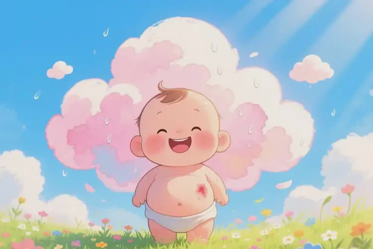 幼儿肚子容易起湿疹可以治好吗(图1)