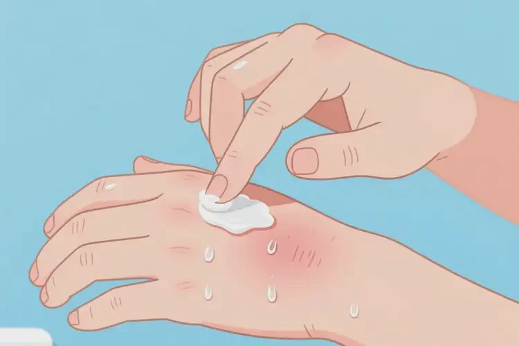 女生手上容易長濕疹可以治好嗎(圖1)