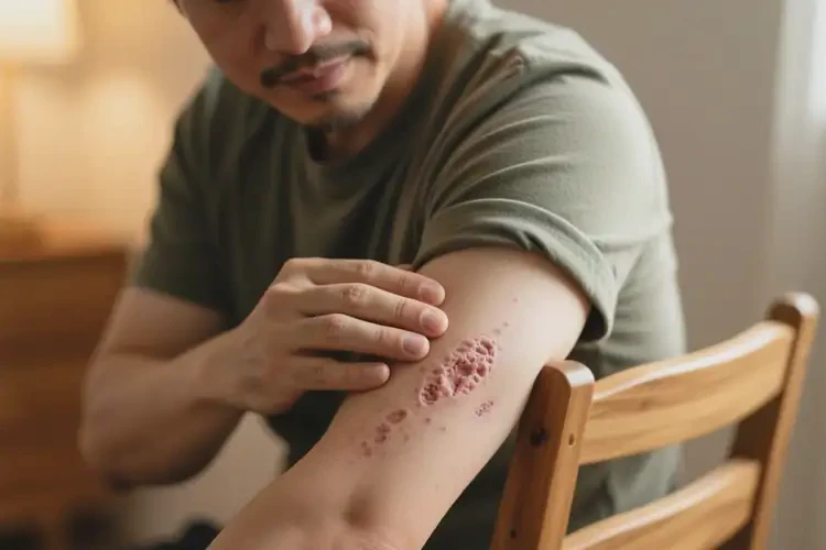 男人身上有濕疹可不可以根治(圖3)