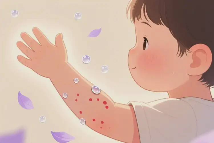 小兒手臂上偶爾長(zhǎng)濕疹可以治好嗎(圖3)