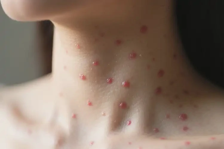 女人脖子上偶爾長(zhǎng)濕疹可不可以根治(圖3)