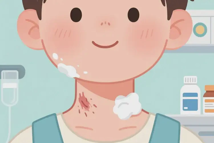 儿童脖子经常长湿疹可以治好吗(图3)