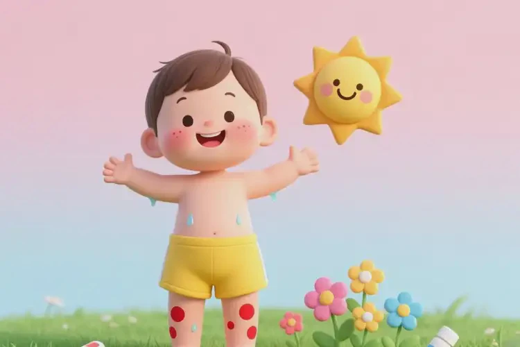 幼儿大腿上经常长湿疹可以治好吗(图1)