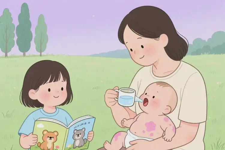 宝宝全身容易长湿疹能治好吗(图2)