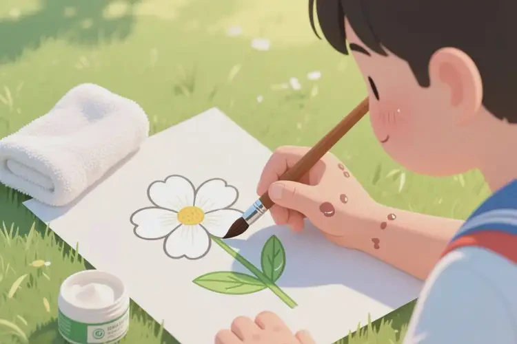 中學(xué)生手上起濕疹可以治好嗎(圖2)