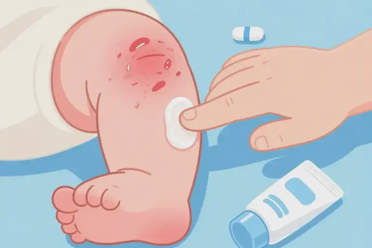 寶寶小腿上容易長(zhǎng)濕疹能治好嗎(圖4)