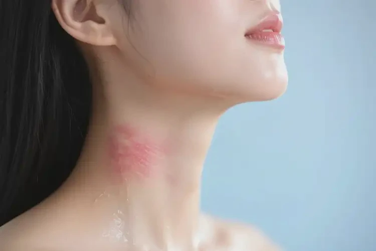 女人脖子上偶爾長(zhǎng)濕疹可不可以根治(圖1)